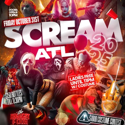 ScreamATL 2K26 flyer