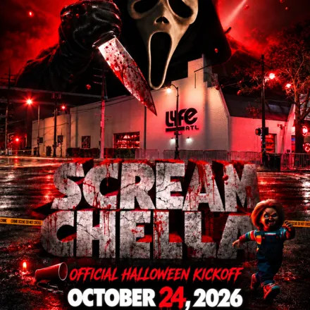 Screamchella at LYFE flyer